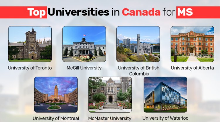 Top Universities in Canada for MS