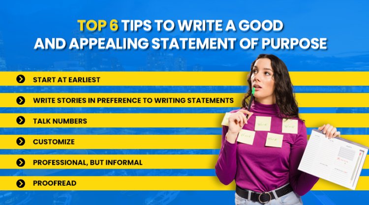 Top 6 Tips to Write a Good and Appealing Statement of Purpose
